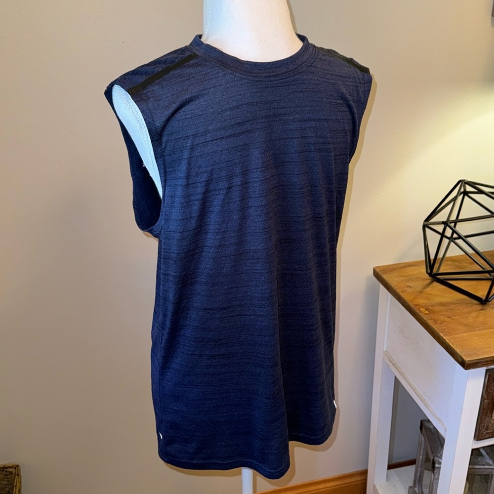 Men’s Blue RBX Dri Fit Performance Tank - Small